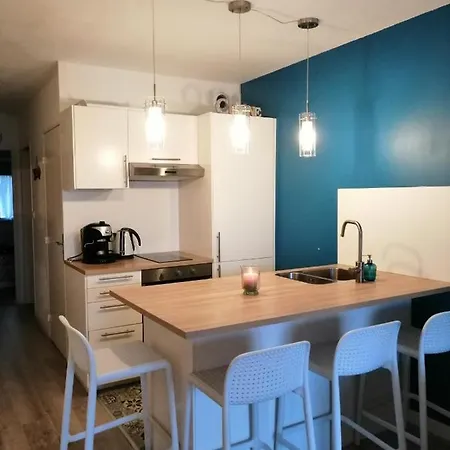 شقة T2 Avec Grande Terrasse Et Confort 3 Etoiles *